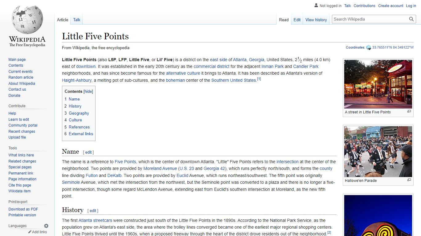 Little Five Points - Wikipedia